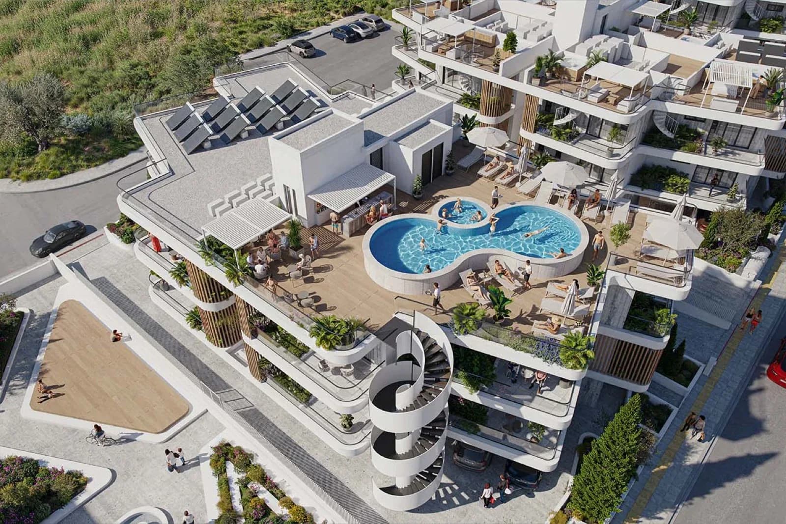 Park Oro from above